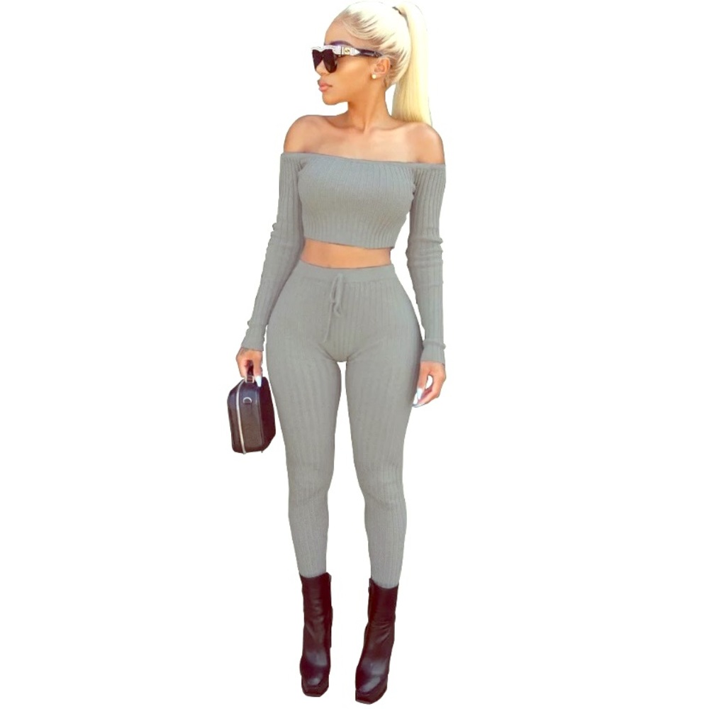 Grey two piece set🥰